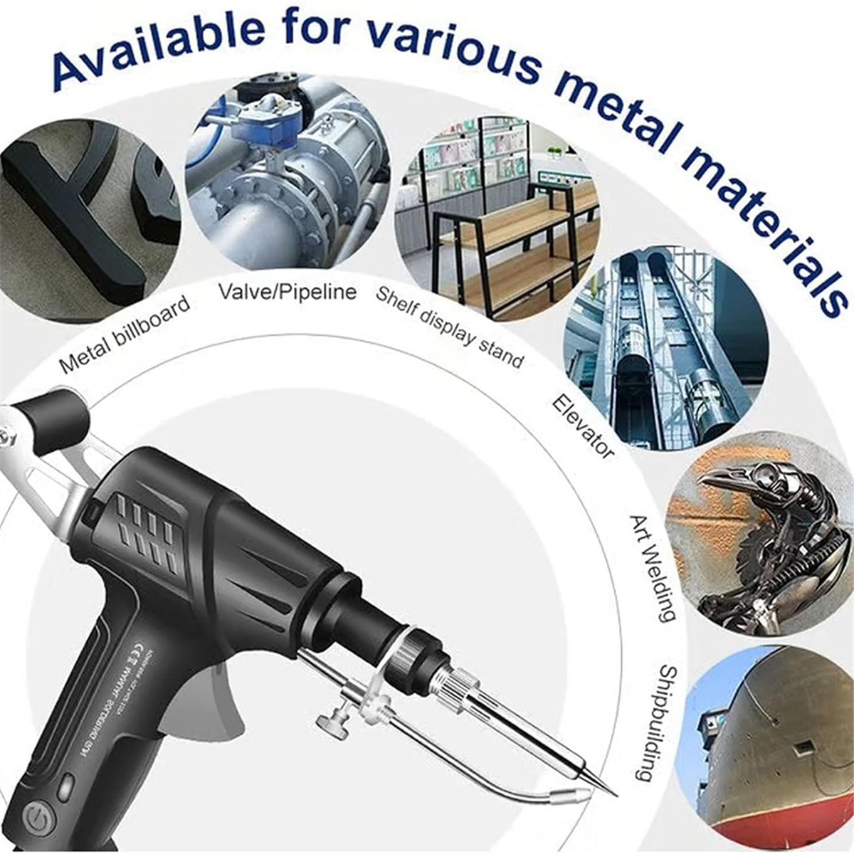 A002 Internally Heated Industr - Industrial Heated Laser Welding Tool reseña y precio