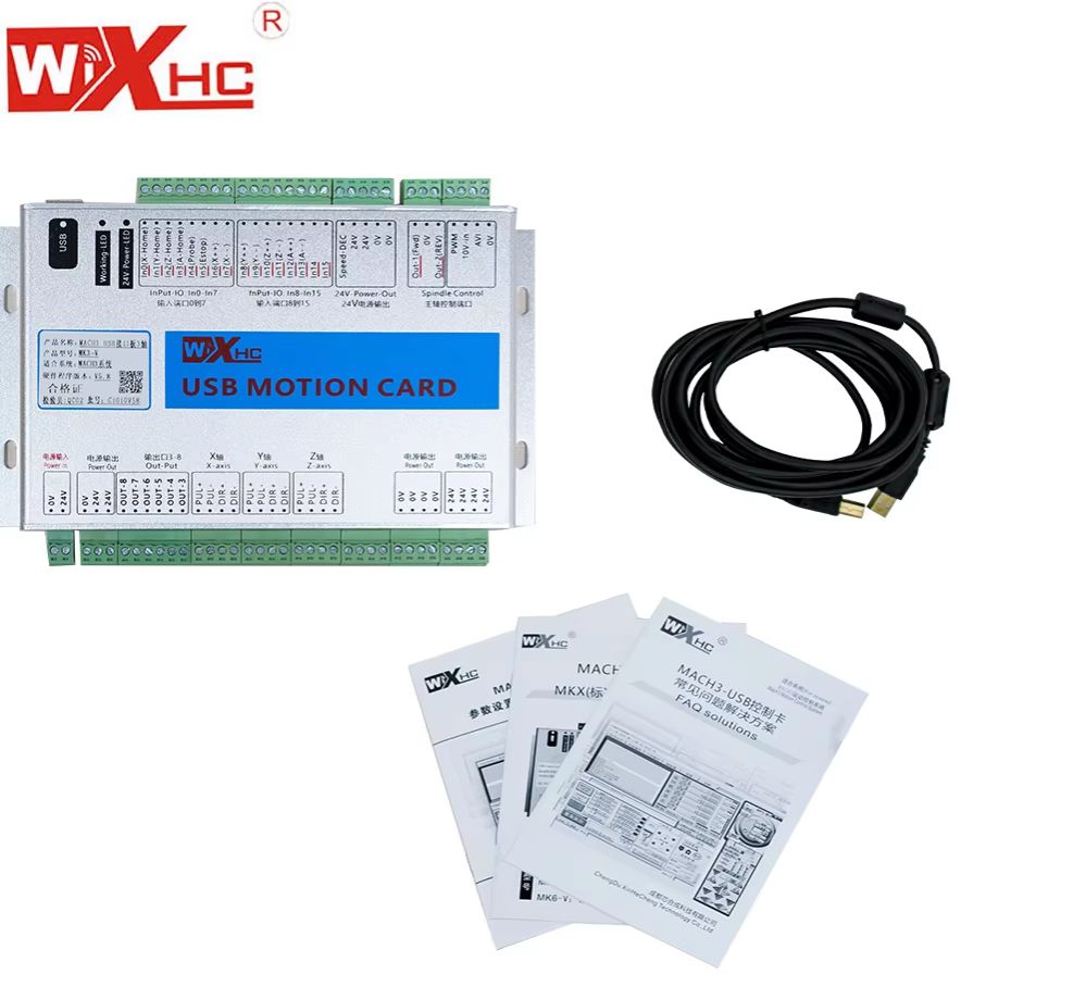 XHC 2000KHZ Mach3 3/4/6 axis U - Breakout Board Mach3 reseña y precio