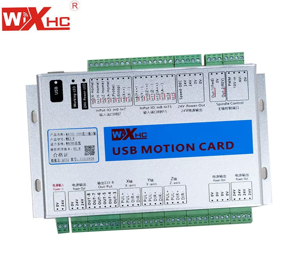 XHC 2000KHZ Mach3 3/4/6 axis U - Breakout Board Mach3 reseña y precio