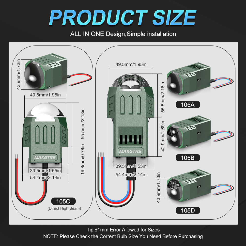 Double Laser 1.5inch Bi Led Mo - Industrial Laser Projection reseña y precio