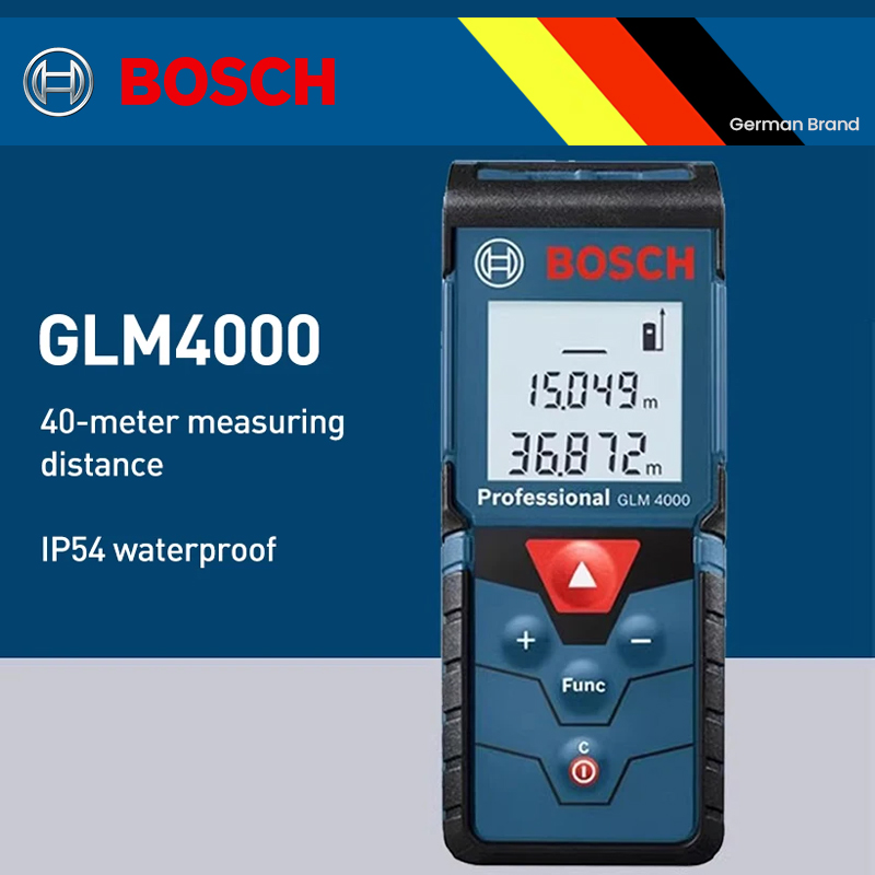 Bosch GLM 4000 Laser RangeFine - Industrial Laser Tape Measure reseña y precio