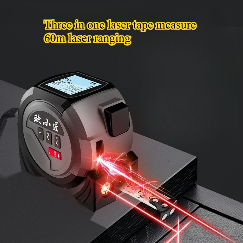 Laser Rangefinder Tape Measure - Industrial Laser Tape Measure reseña y precio
