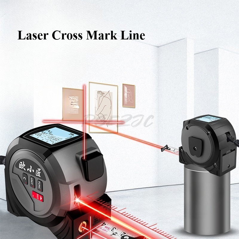 Laser Rangefinder Tape Measure - Industrial Laser Tape Measure reseña y precio