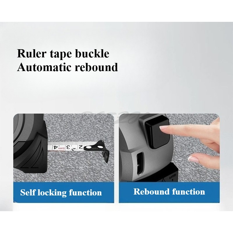 Laser Rangefinder Tape Measure - Industrial Laser Tape Measure reseña y precio