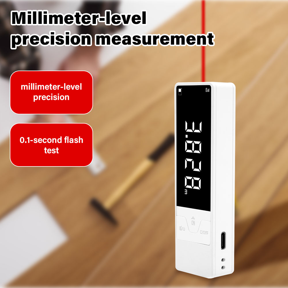 Mini Laser Distance Meter 40M  - Industrial Laser Tape Measure reseña y precio