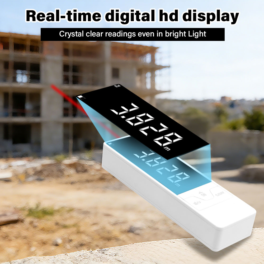 Mini Laser Distance Meter 40M  - Industrial Laser Tape Measure reseña y precio