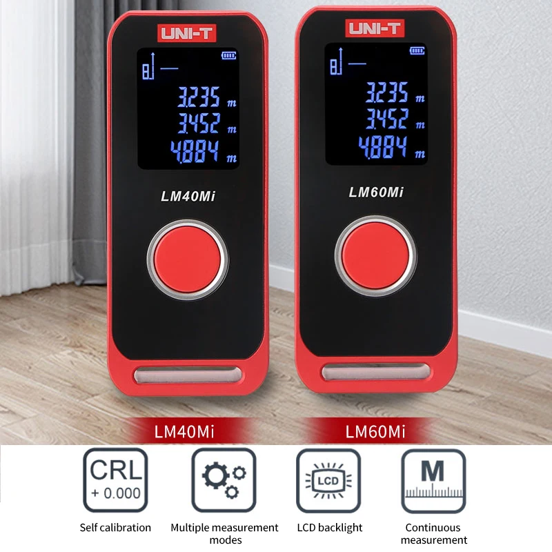 UNI-T Laser Distance Meter 40m - Industrial Laser Tape Measure reseña y precio