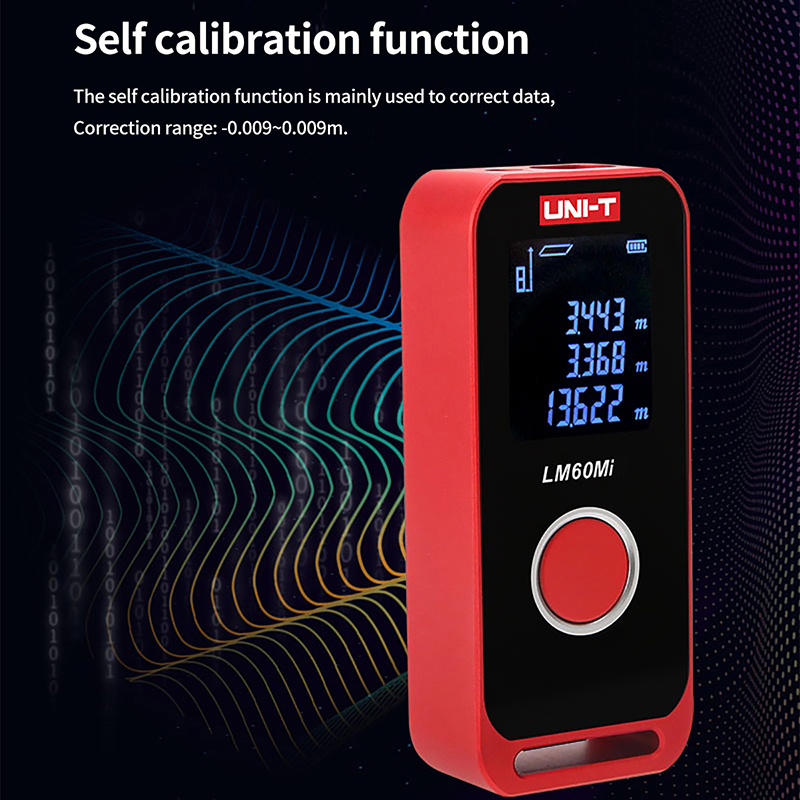 UNI-T Laser Distance Meter 40m - Industrial Laser Tape Measure reseña y precio