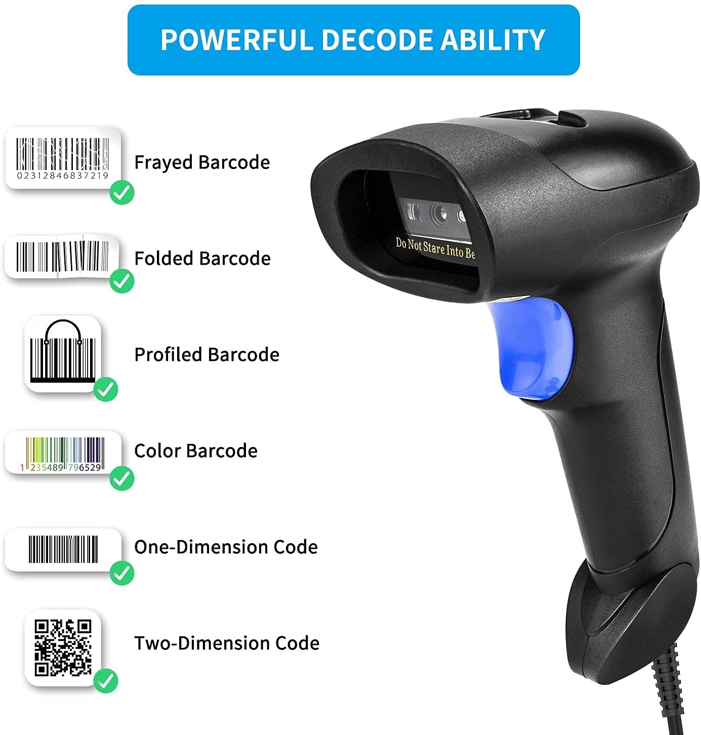 NETUM L5 Wired 2D Barcode Scan - Industrial Laser Beam reseña y precio