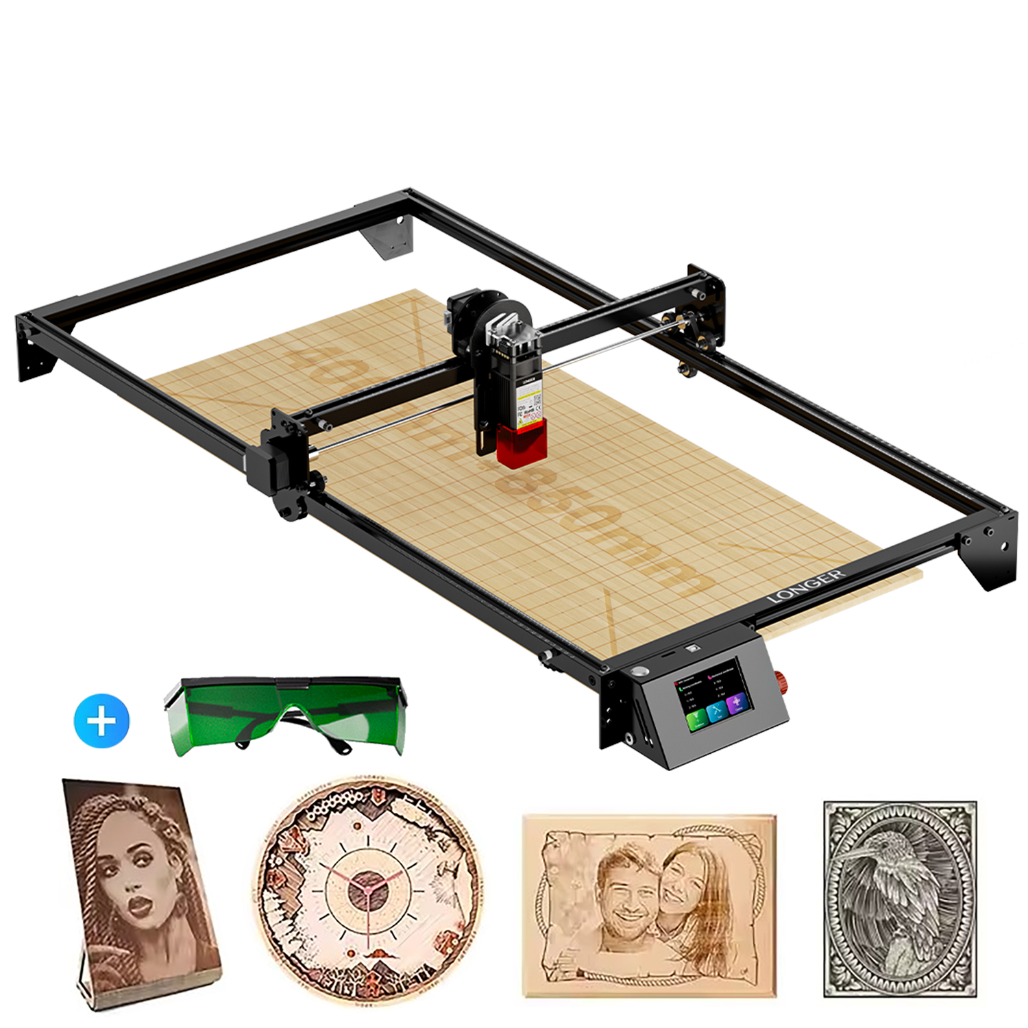 Powerful 400x850mm RAY5 20W La - Laser Marking Machine reseña y precio