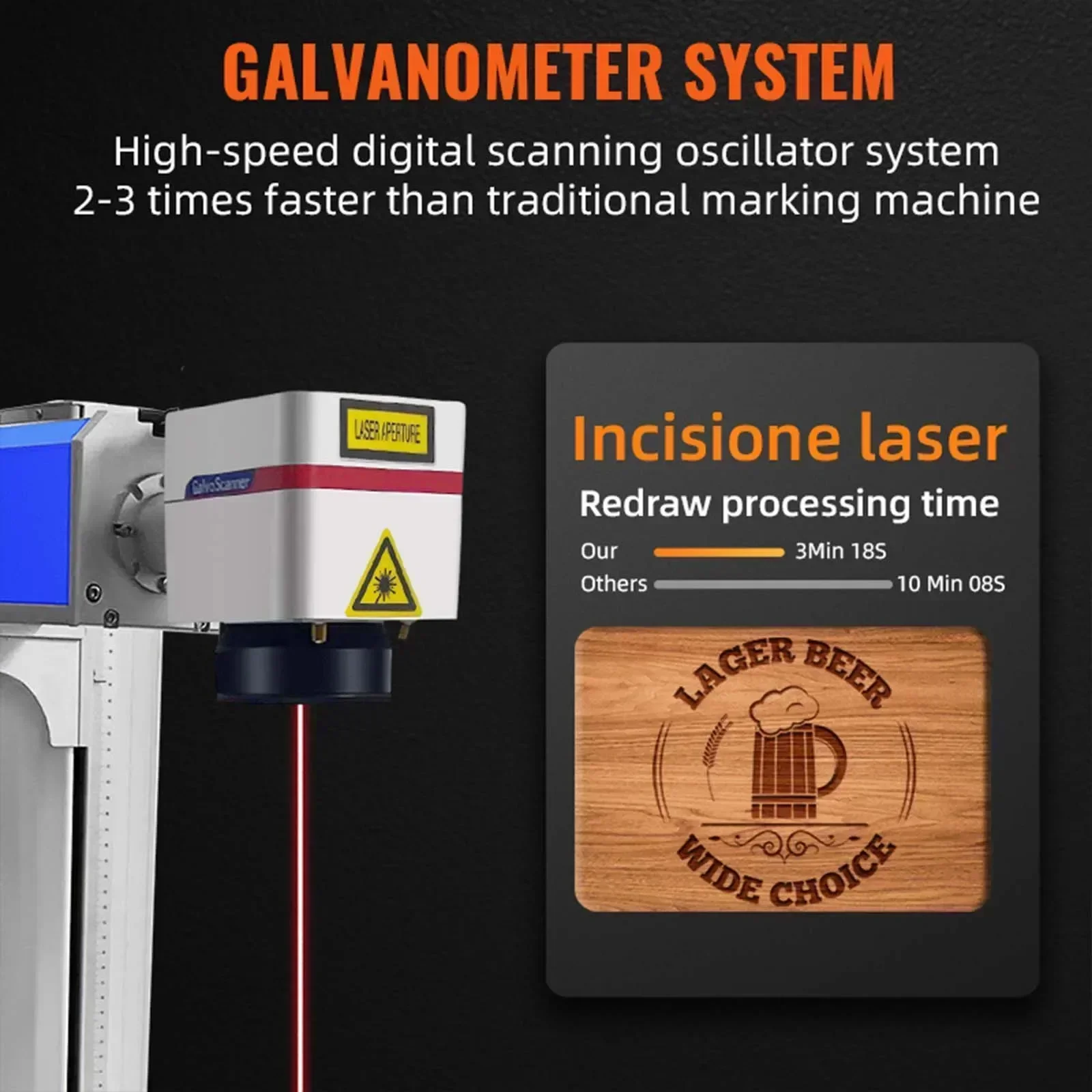 VEVOR Fiber Laser Marking Mach - Laser Marking Machine reseña y precio