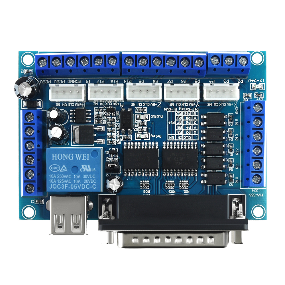 5 Axis CNC MACH3 Breakout Boar - Breakout Board Mach3 reseña y precio