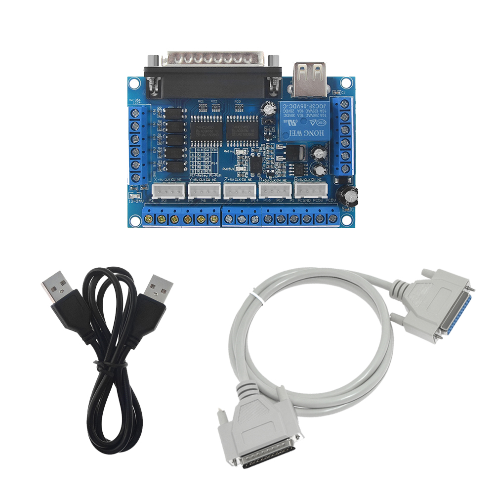 5 Axis CNC MACH3 Breakout Boar - Breakout Board Mach3 reseña y precio