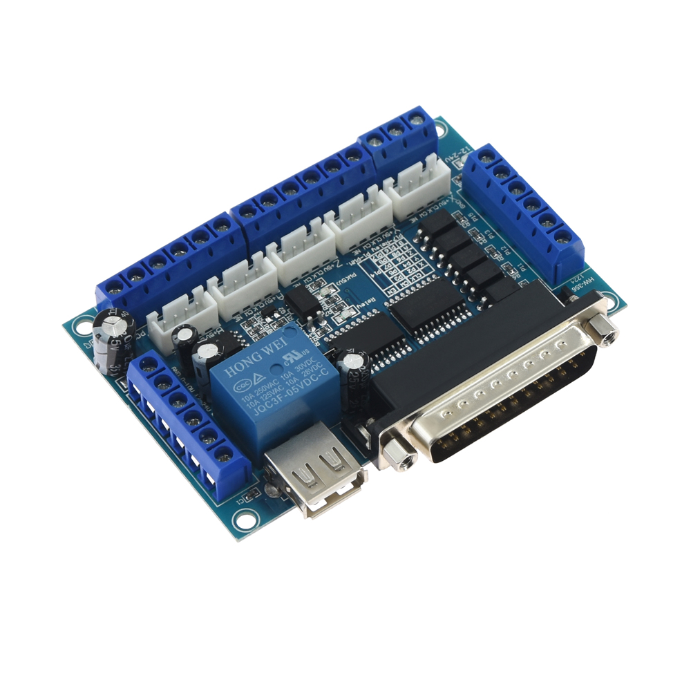 5 Axis CNC MACH3 Breakout Boar - Breakout Board Mach3 reseña y precio