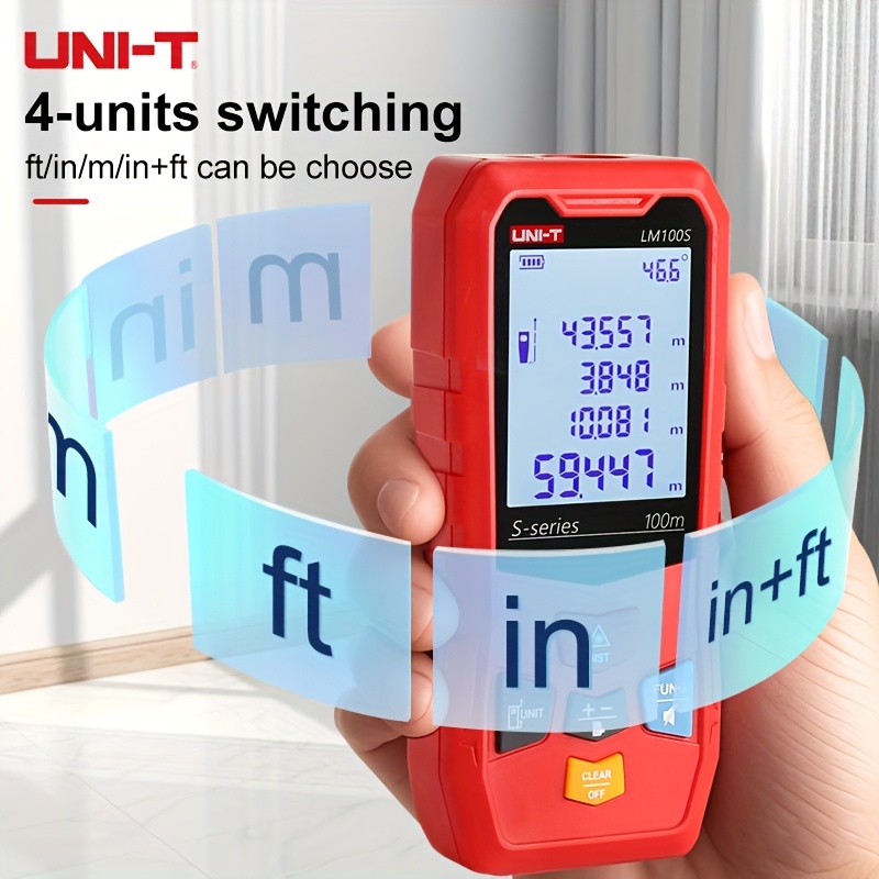 UNIT Laser Rangefinder LM40S/6 - Industrial Laser Tape Measure reseña y precio