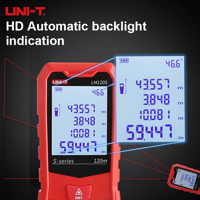 UNIT Laser Rangefinder LM40S/6 - Industrial Laser Tape Measure reseña y precio