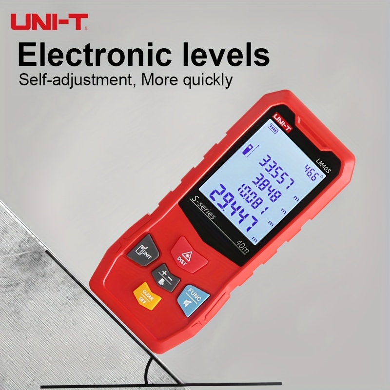 UNIT Laser Rangefinder LM40S/6 - Industrial Laser Tape Measure reseña y precio