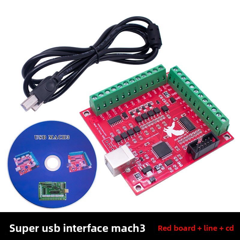 Breakout board CNC USB MACH3 1 - Breakout Board Mach3 reseña y precio