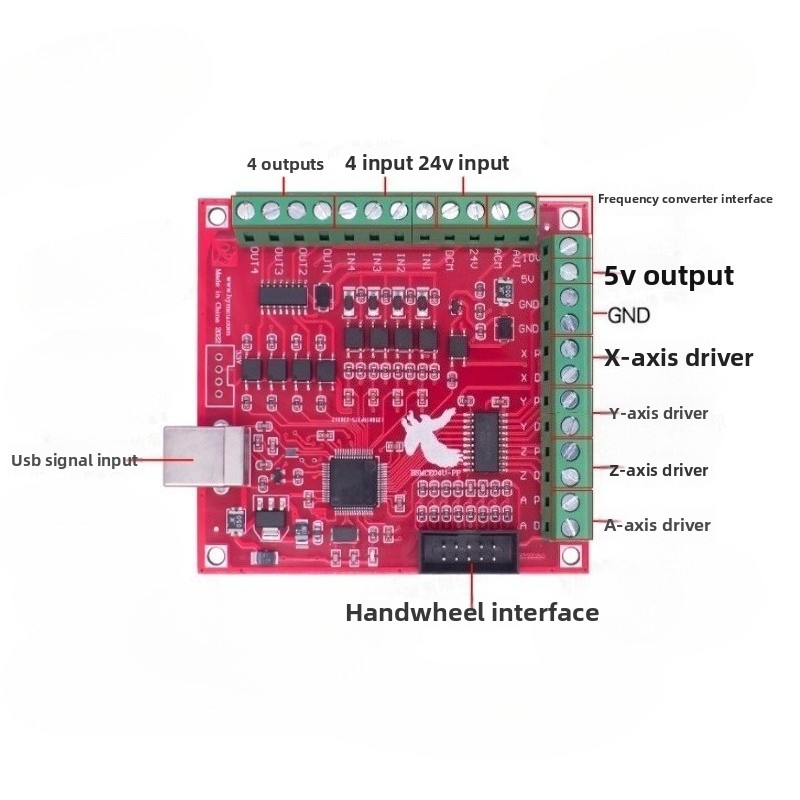 Breakout board CNC USB MACH3 1 - Breakout Board Mach3 reseña y precio