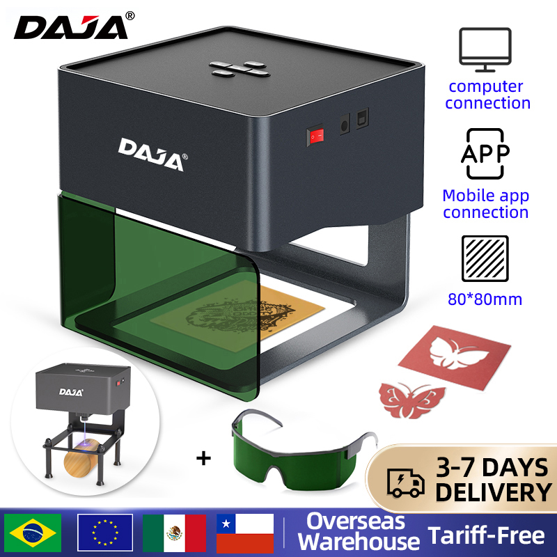 DAJA DJ6 Mini Portable Laser E - Laser Marking Machine reseña y precio