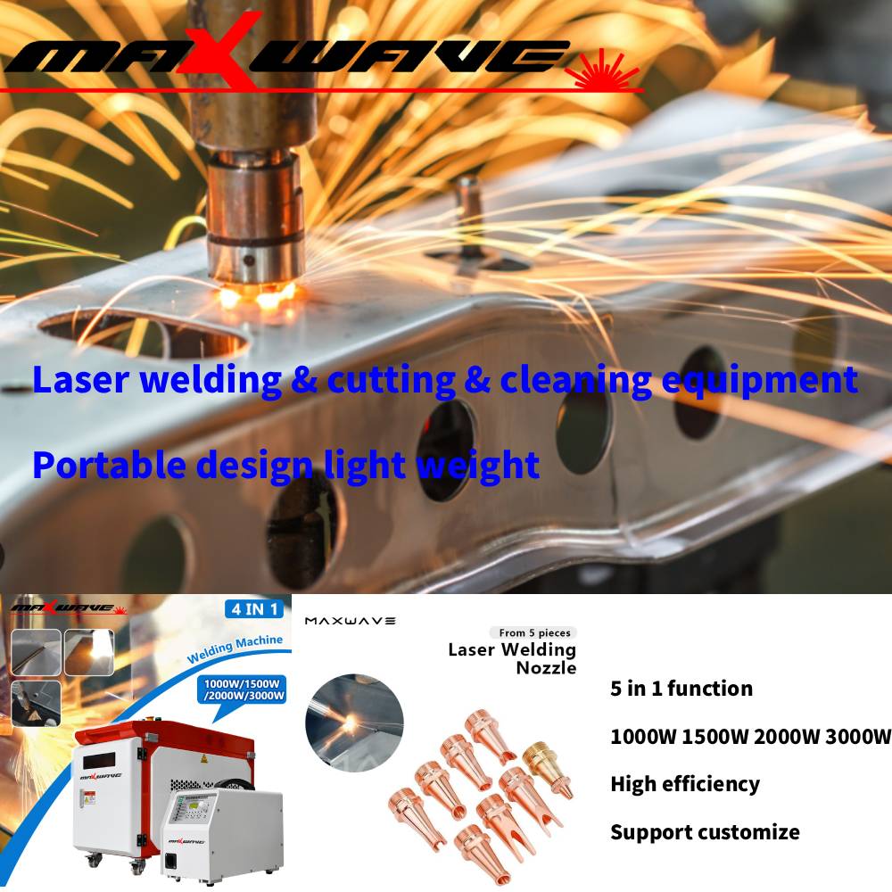 4 IN 1 Laser Welder Portable H - Industrial Laser Welding Machine Hand Held reseña y precio