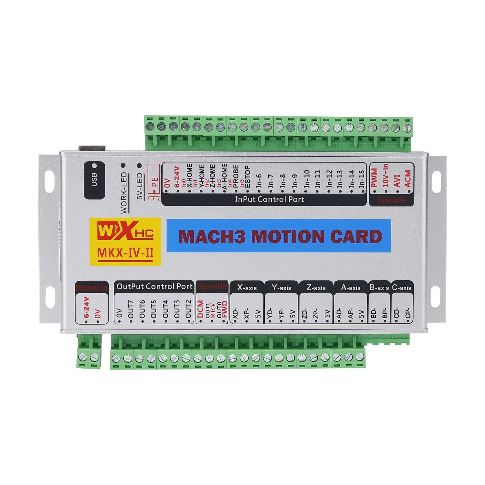 MK4-IV Mach3 Motion Card 4-sAx - Breakout Board Mach3 reseña y precio