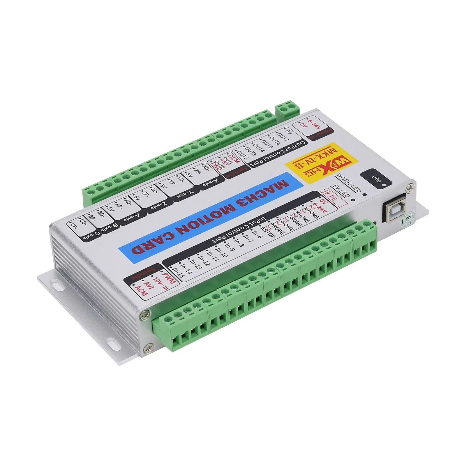 MK4-IV Mach3 Motion Card 4-sAx - Breakout Board Mach3 reseña y precio