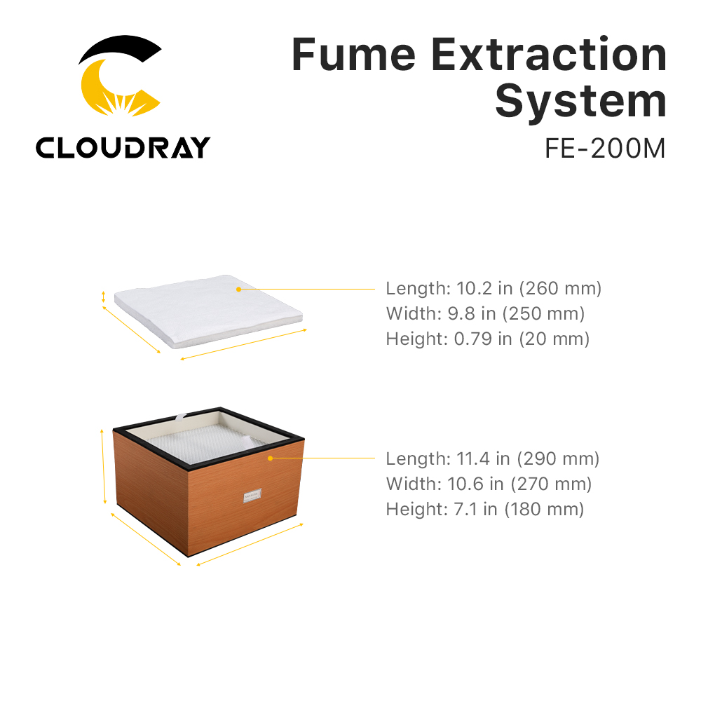 Cloudray Fume Extraction Syste - Laser Marking Machine reseña y precio